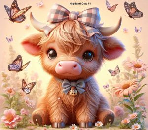 Highland Cow Designs